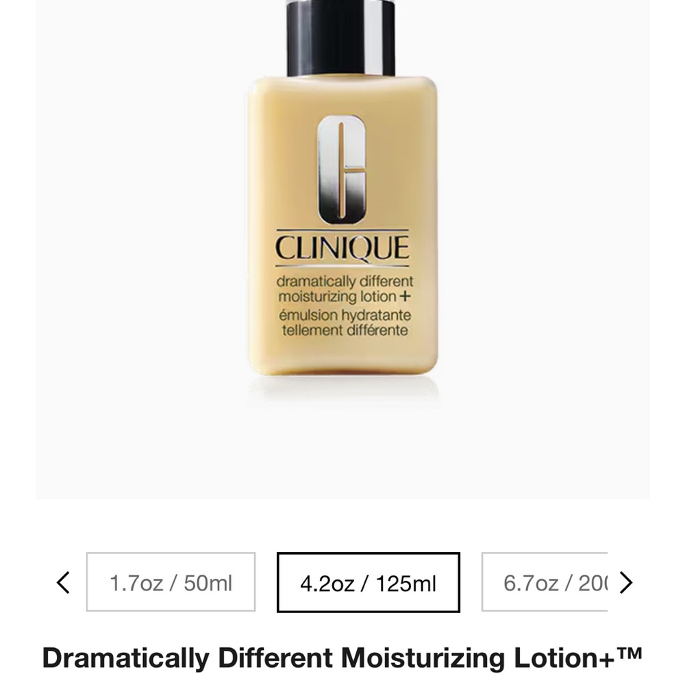 2PCS Clinique Dramatically Different Moisturizing Lotion With Pump 4.2oz/125ml - Picture 4 of 4